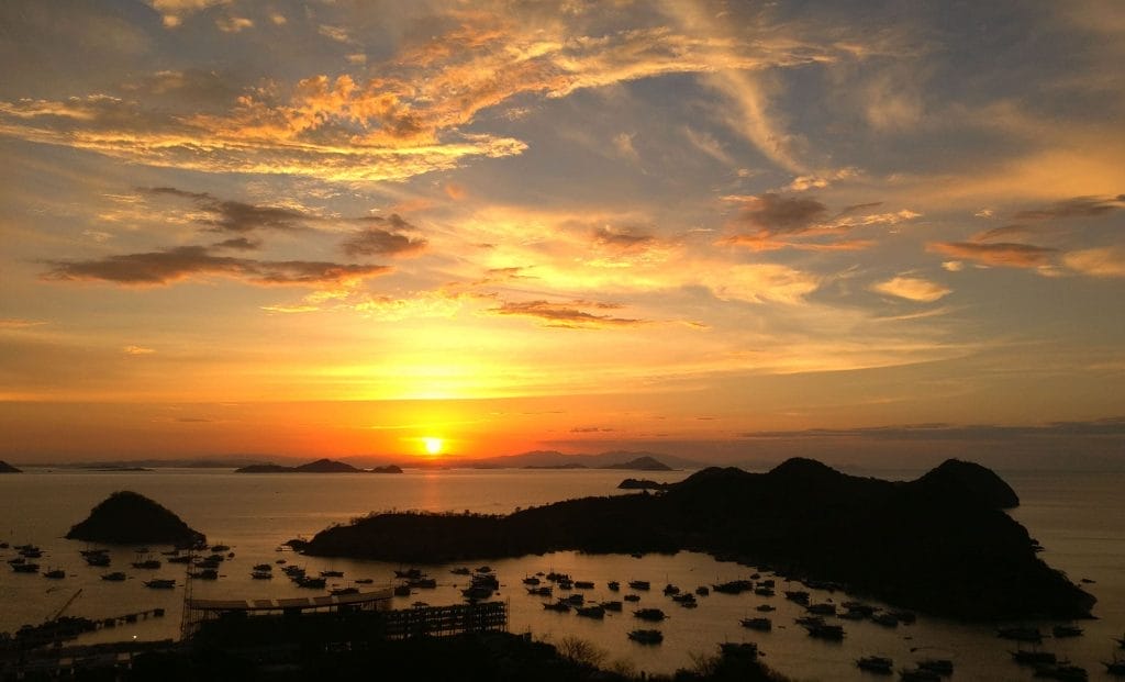 Sunset in Labuan Bajo