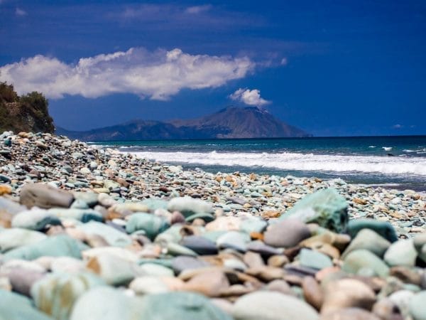 Blue Stone Beach Ende